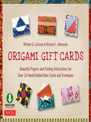 cover image of Origami Gift Cards Ebook